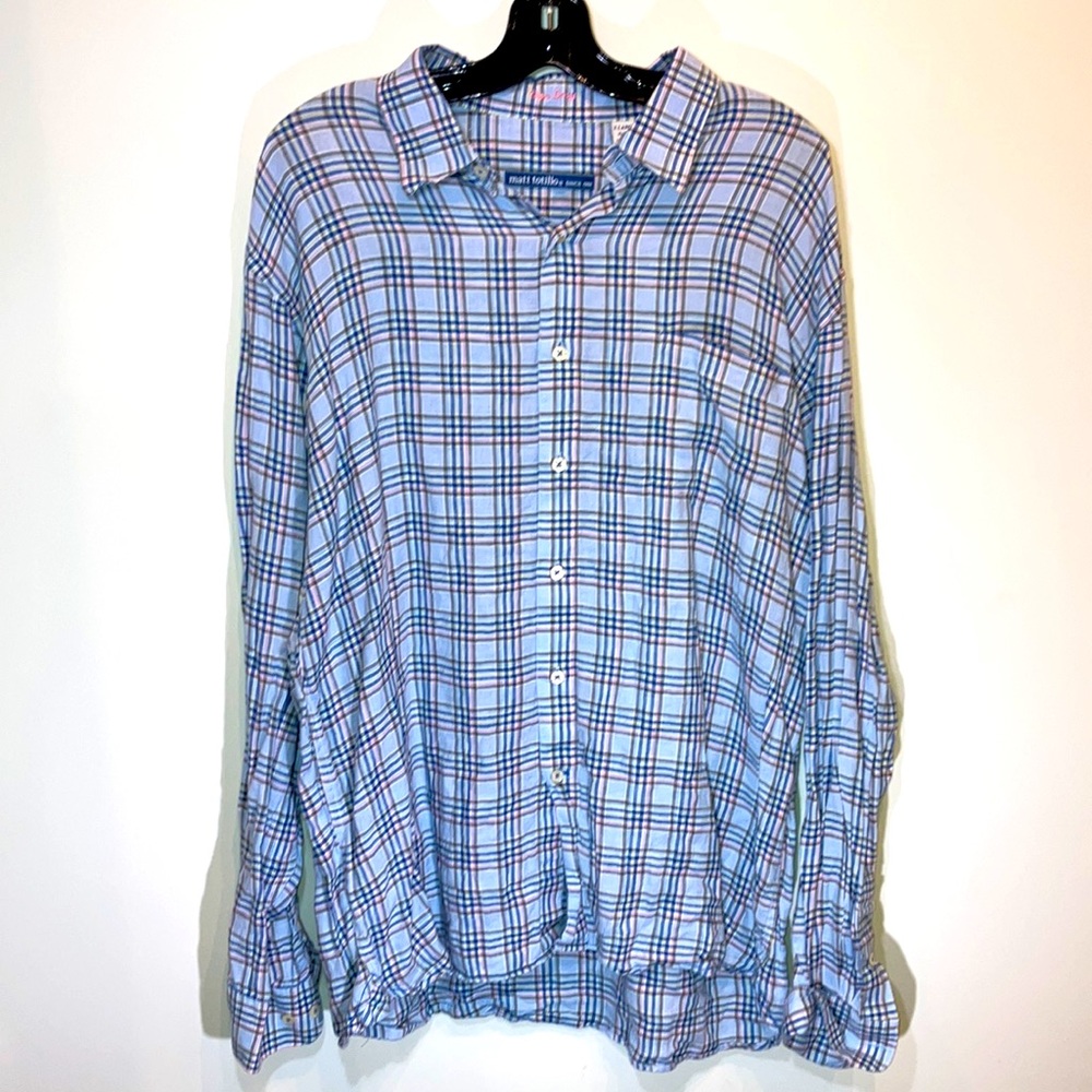 Matt Totillo 100% Linen Button Down